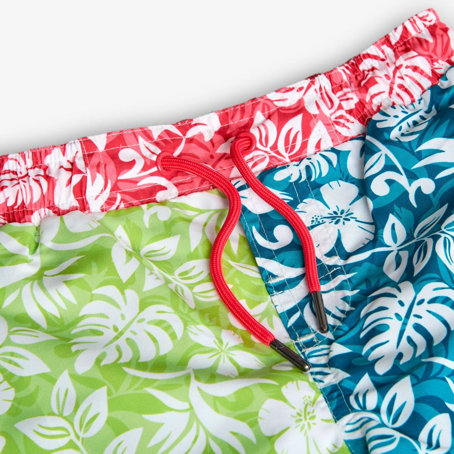 Costume da Bagno Boxer in Tessuto Riciclato per Ragazzo stampa Floreale 831260