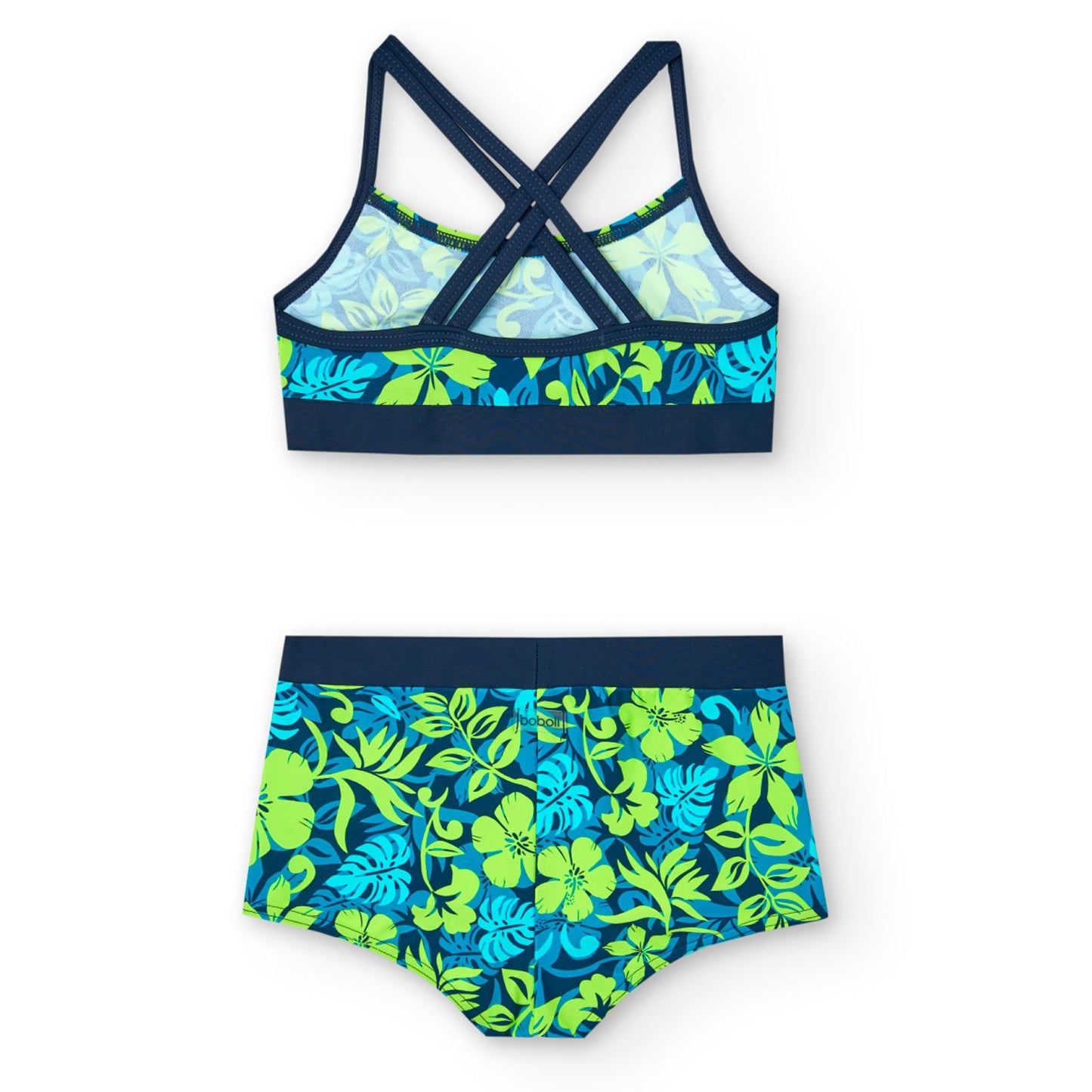 Costume da Bagno Due Pezzi a Fascia con Culotte per Ragazza
