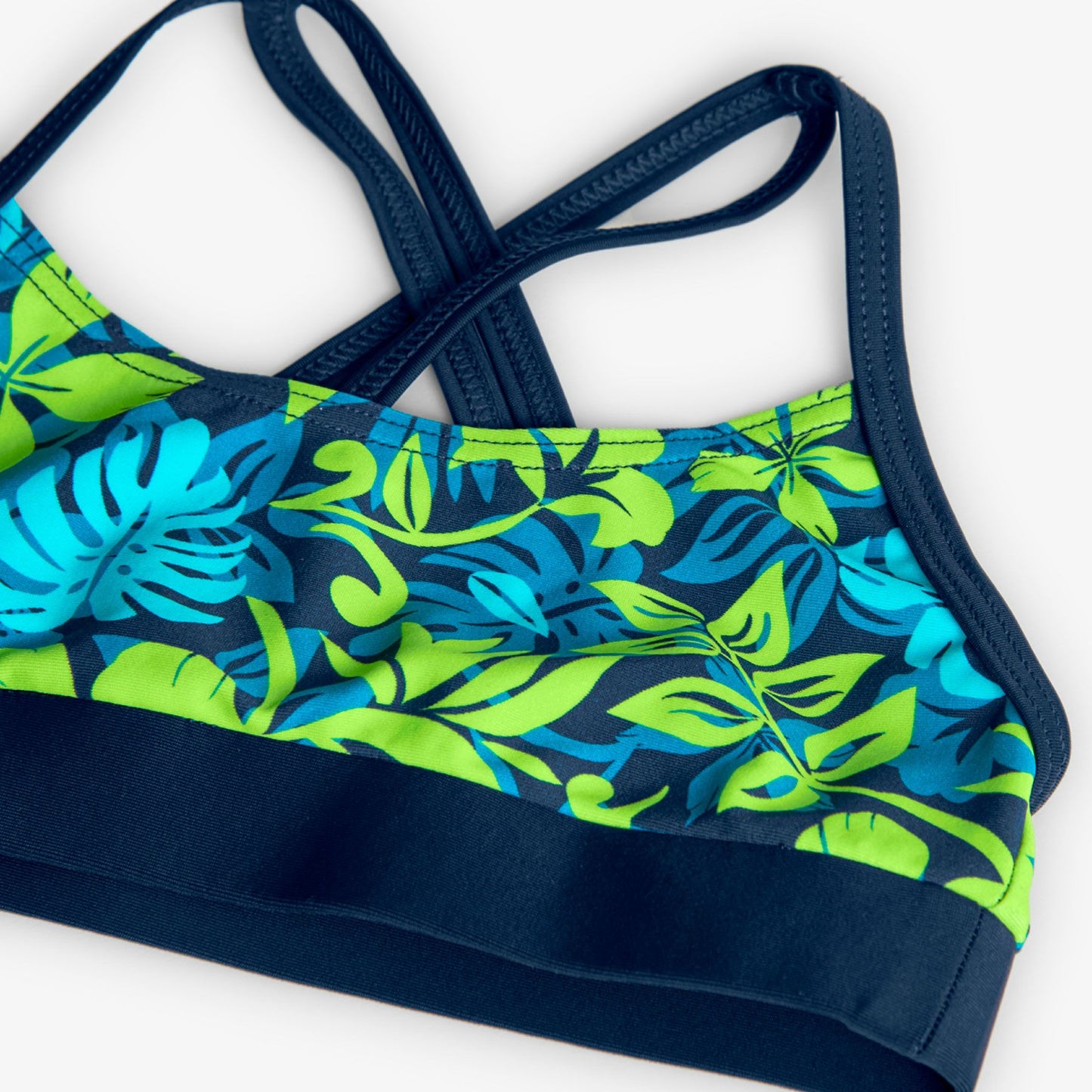 Costume da Bagno Due Pezzi a Fascia con Culotte per Ragazza