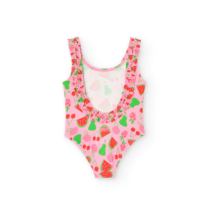 Costume da Bagno Intero per Bambina con stampa Floreale 801065