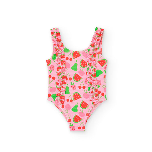 Costume da Bagno Intero per Bambina con stampa Floreale 801065
