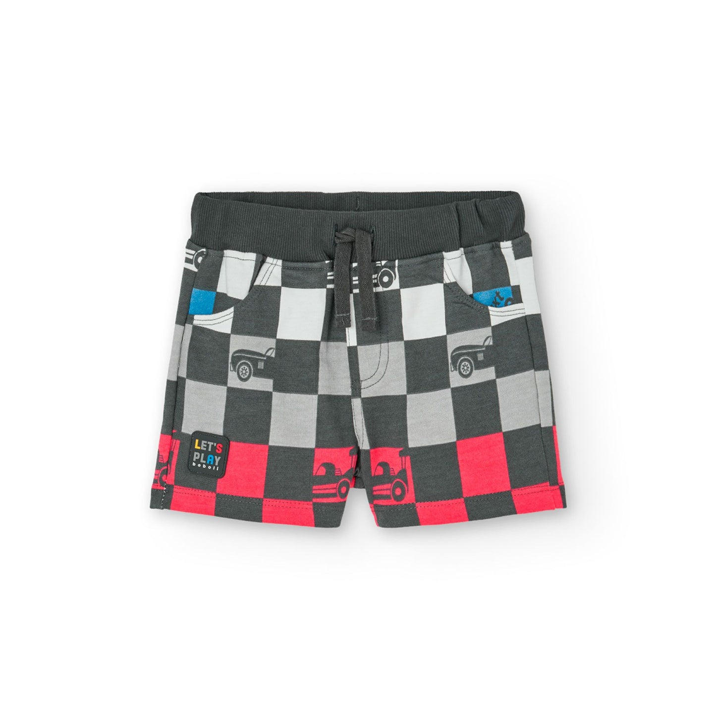 Bermuda con stampa a Quadri Ready 341042
