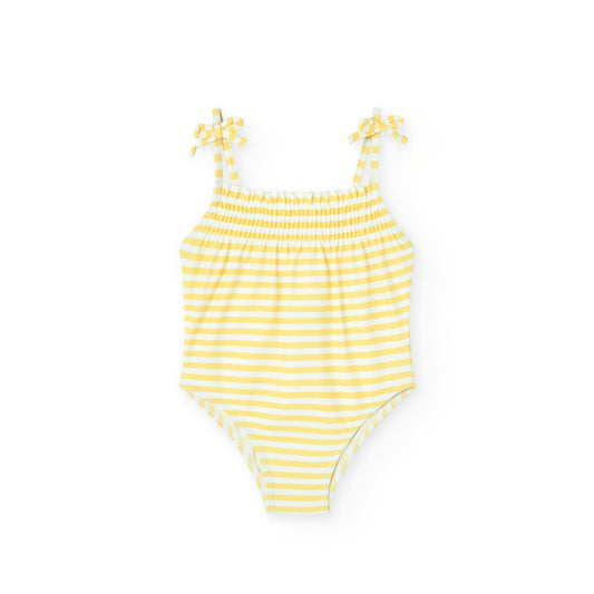 Costume da Bagno Intero per Bambina a Righe 801166