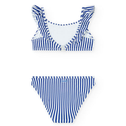 Costume da Bagno Due Pezzi per Ragazza a Righe 821135