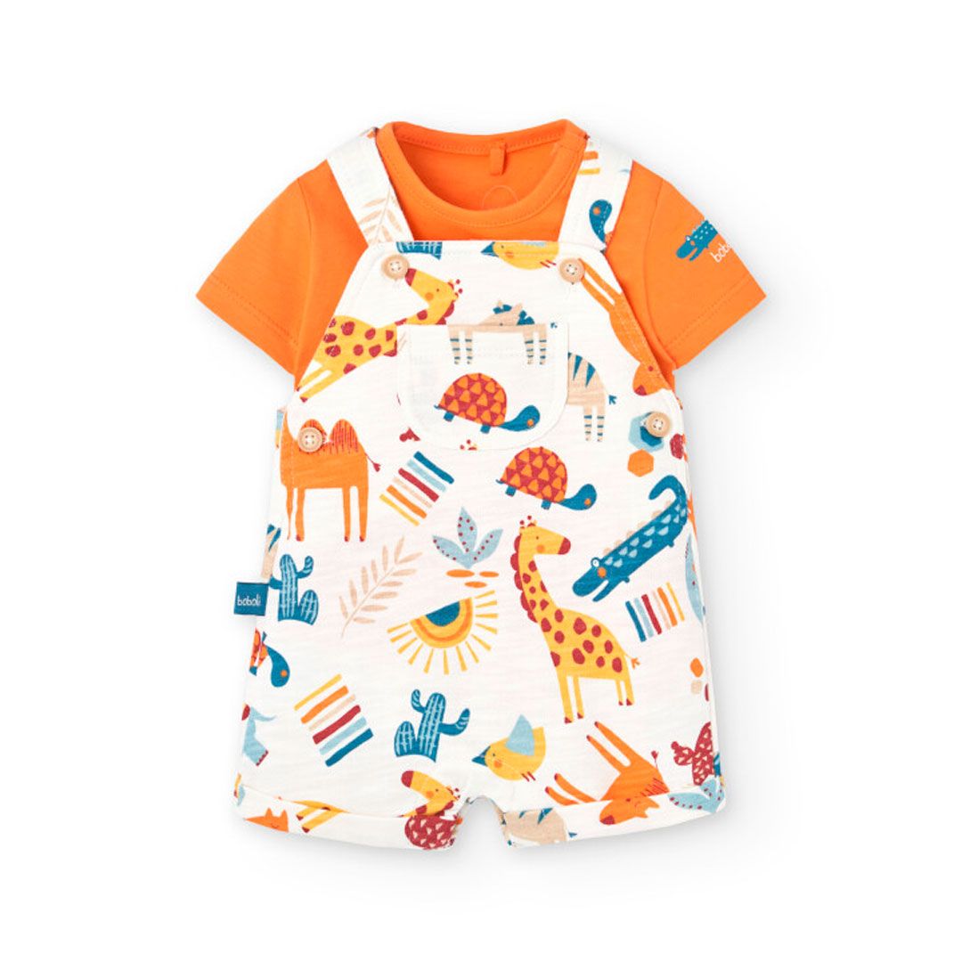 Salopette con T-shirt 121161