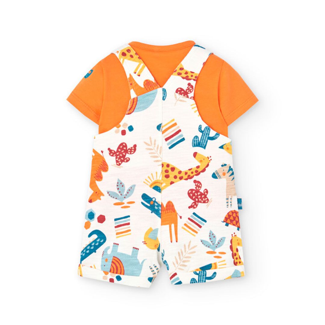 Salopette con T-shirt 121161